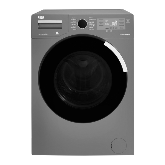 Beko WY84PB44G User Manual