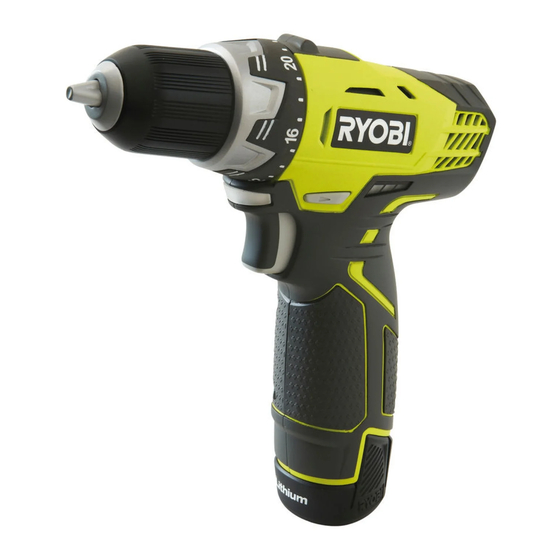 Ryobi RCD1201 Original Instructions Manual