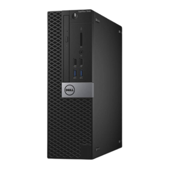 Dell OptiPlex 7040-Small Form Factor Manuals