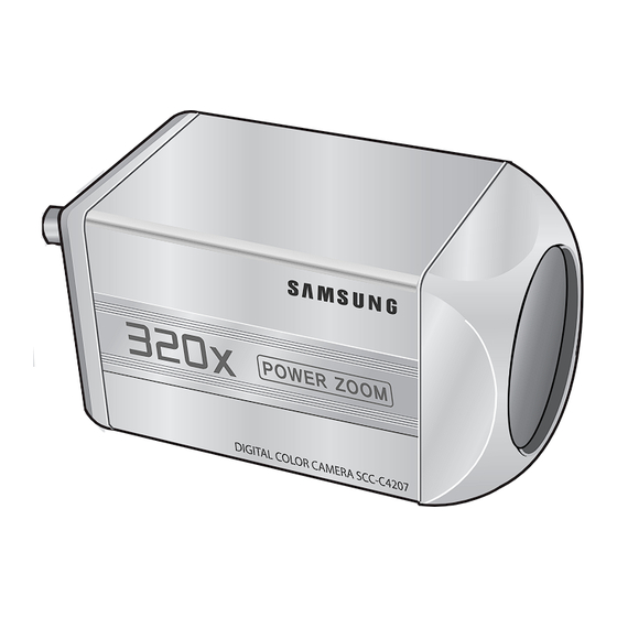 Samsung SCC-C4207 Manuals