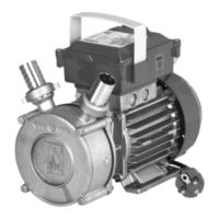 Rover pompe BE-M 20 Instructions For Use Manual
