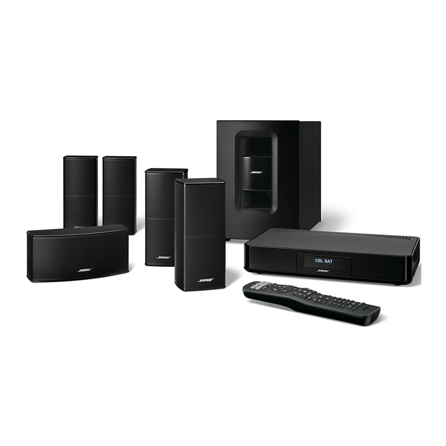 Bose CineMate 520 Manual