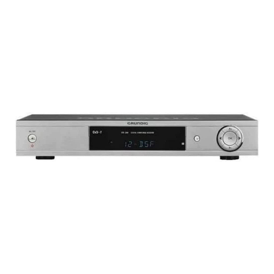 Grundig DTR 2540 User Manual