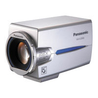 Panasonic WV-CZ352 Operating Instructions Manual