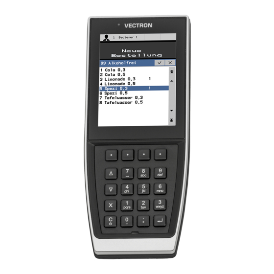 Vectron POS MobilePro III User Manual