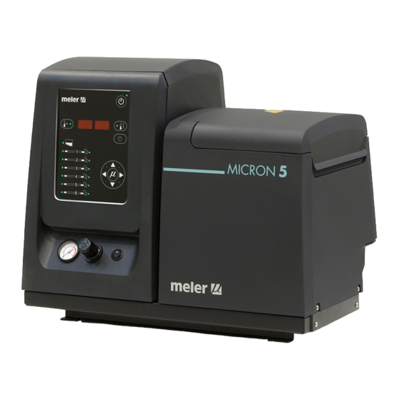 Meler micron 5 Quick Start Manual