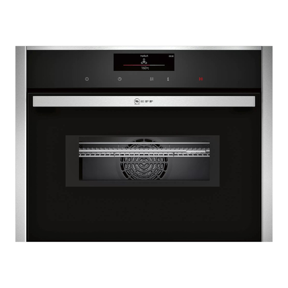 NEFF C28MT23H0 Instruction Manual