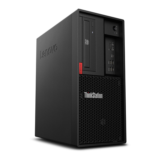 Lenovo ThinkStation P330 Manuals