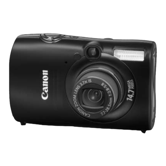 Canon PowerShot IXS 980 IS User Manual