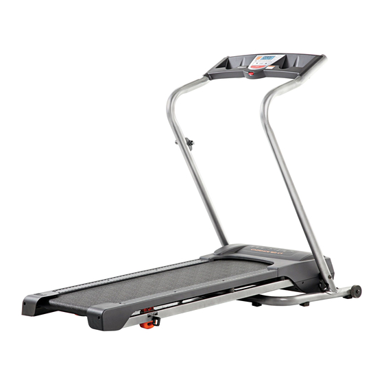 Weslo cadence g 2024 3.9 treadmill manual