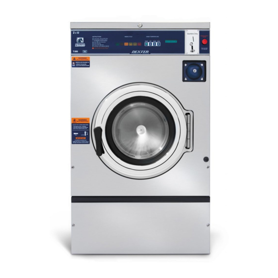 Dexter Laundry T-350SWD Operators Manual Installation & Operation Instructions