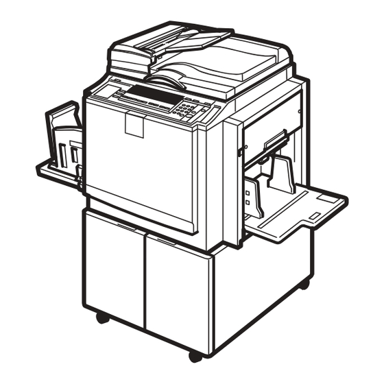 Ricoh DX 4542 Operating Instructions Manual