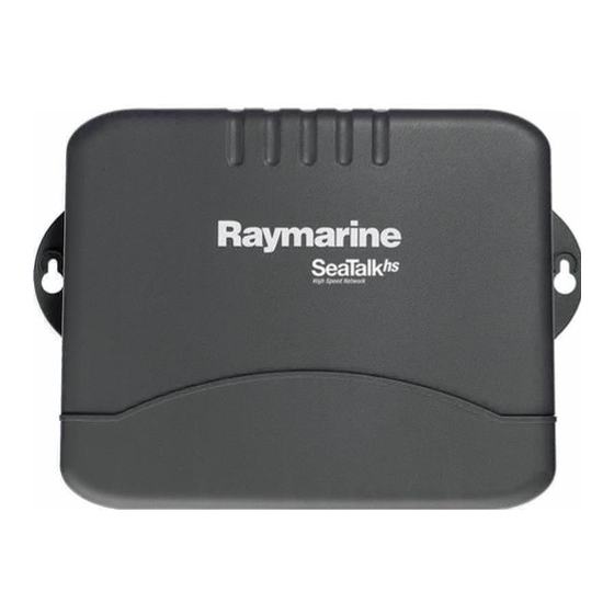 Raymarine SeaTalk HS Installation Manual