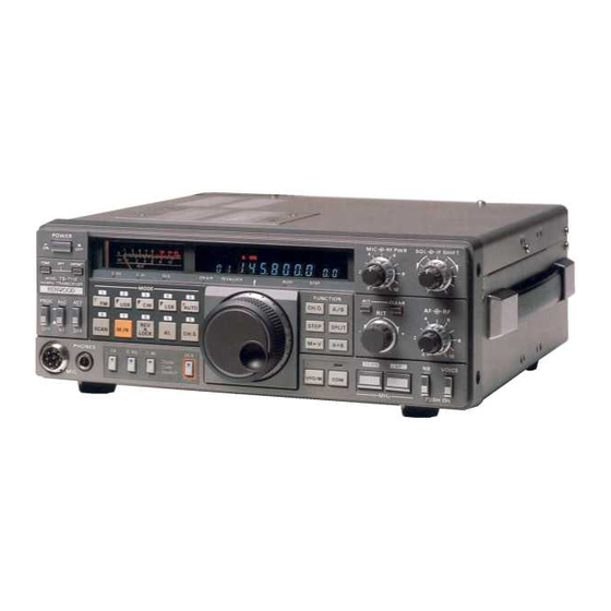 Kenwood TS-711A Instruction Manual