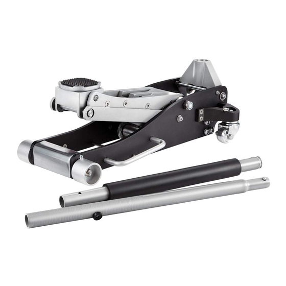 Maximum 3-Ton Aluminum Jack Instruction Manual