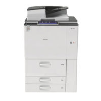 Ricoh MP 9003SP Field Service Manual