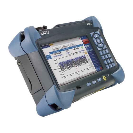 EXFO FTB-610 User Manual