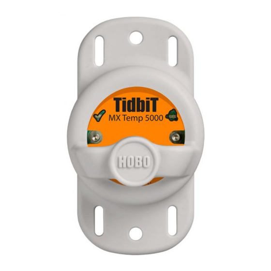Hobo TidbiT MX Temp 400 Manual