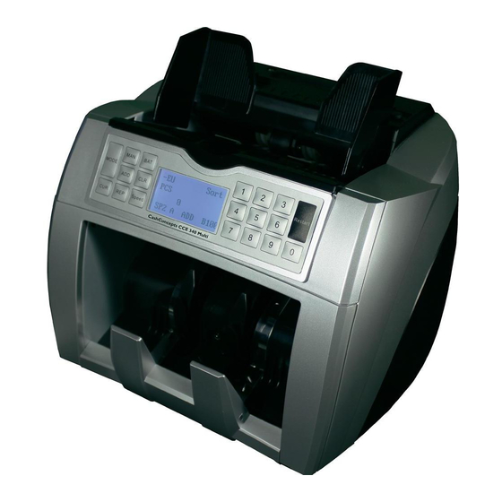 CashConcepts CCE 340 MULTI Quick Start Manual