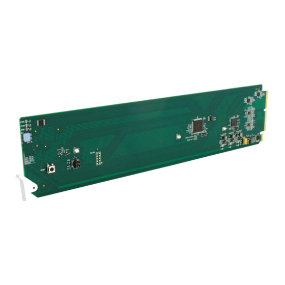 Cobalt Digital Inc 9910-DA-AV Product Manual