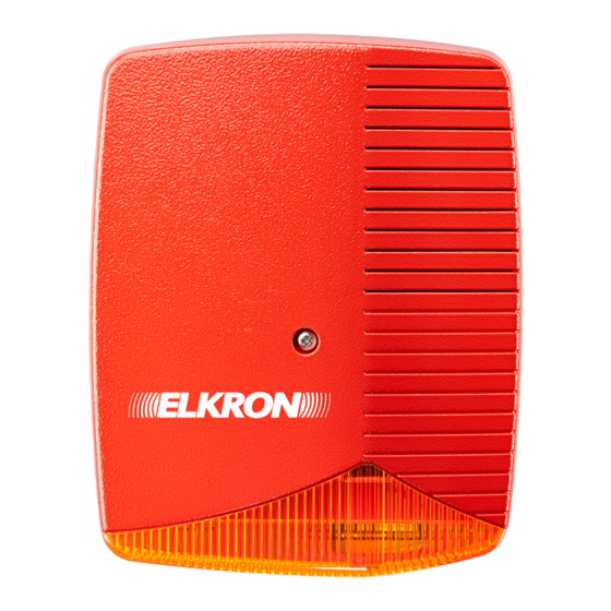 Elkron HPA700MF Manual