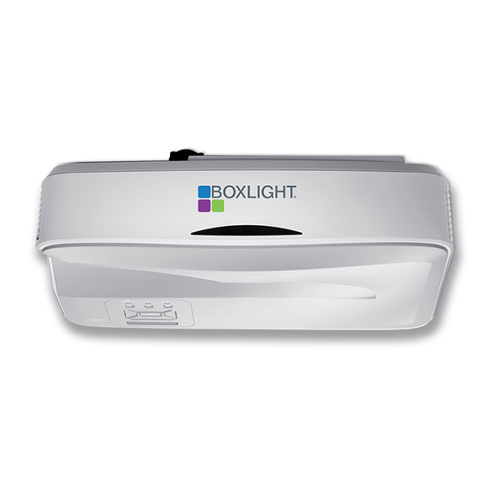 BOXLIGHT mimio P12T Quick Start Manual