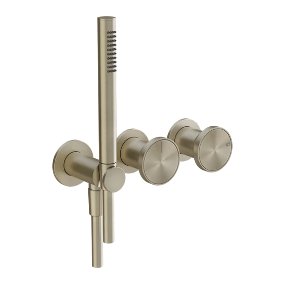 Gessi ORIGINI 66036 Manual