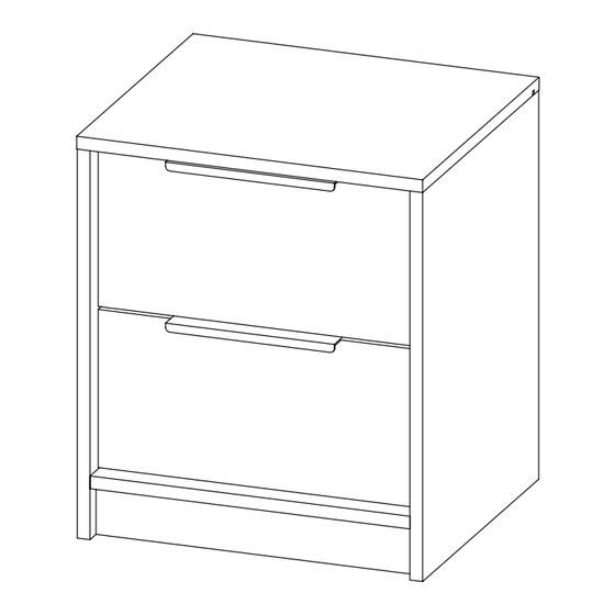 TUHOME Furniture KAIA MWC4761 Assembly Instructions Manual