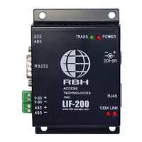 RBH access LIF-200 User Manual