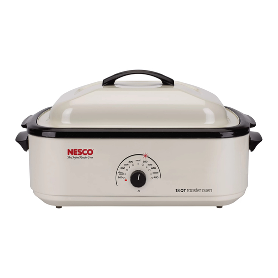 Nesco 4818 Series Care & Use Manual With Recipes