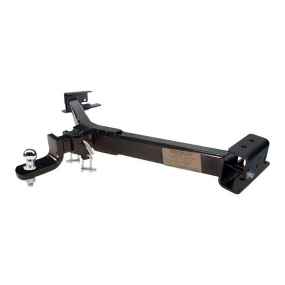 Trailboss QTHN454L Fitting Instructions Manual