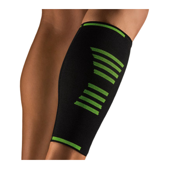 bort medical ActiveColor Sport Calf Support Manual