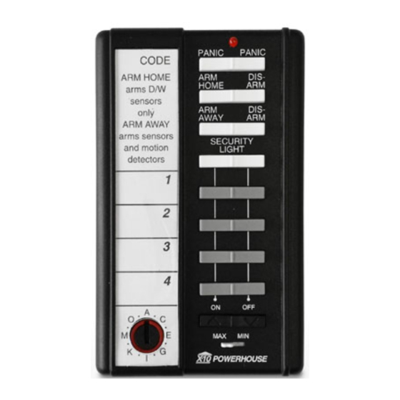 X10 SH624 Quick Start Manual