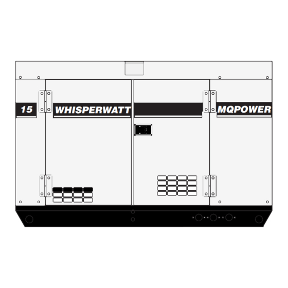Multiquip Power WHISPERWATT DCA-15SPX4 Manuals