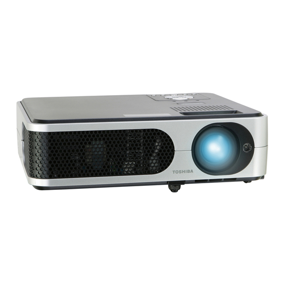Toshiba TLP-X3000AE Service Manual