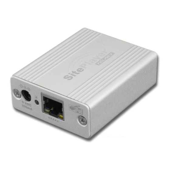 NetMedia SitePlayer Telnet Series User Manual