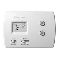 Honeywell PRO TH3110B Installation Manual
