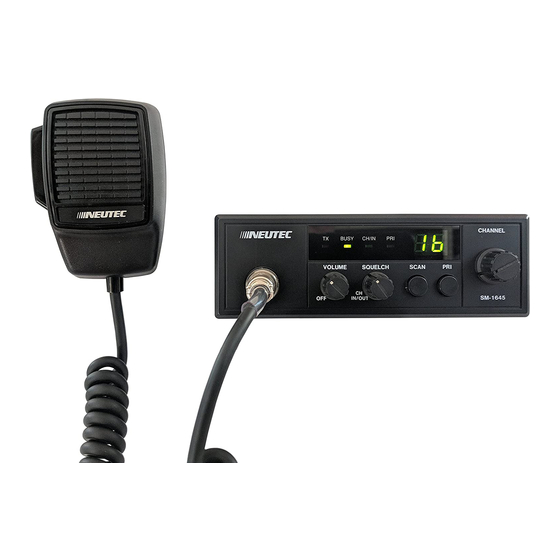 Neutec SM-1645H Manuals
