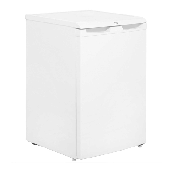 beko under counter freezer manual