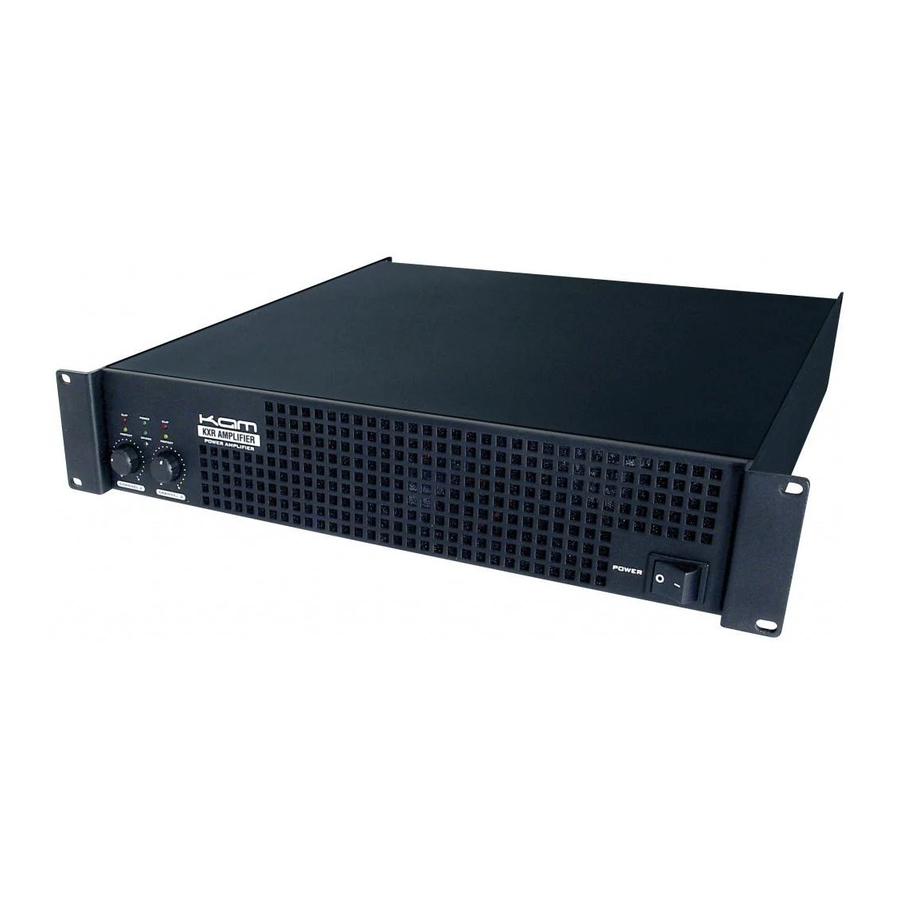 KAM KXR INSTRUCTION MANUAL Pdf Download ManualsLib