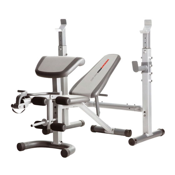 weider stationary bike