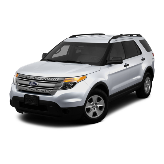 FORD EXPLORER OWNER'S MANUAL Pdf Download | ManualsLib