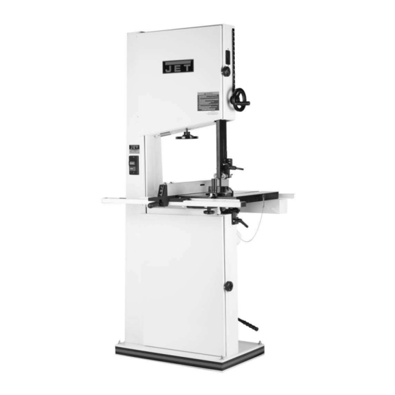 JET VBS18MW OPERATING INSTRUCTIONS AND PARTS MANUAL Pdf Download