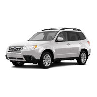 Subaru 2013 Forester Quick Manual