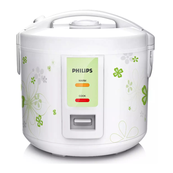 philips rice cooker hd3038 manual