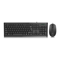 Hp HP Wired Keyboard + Mouse Quick Start Manual