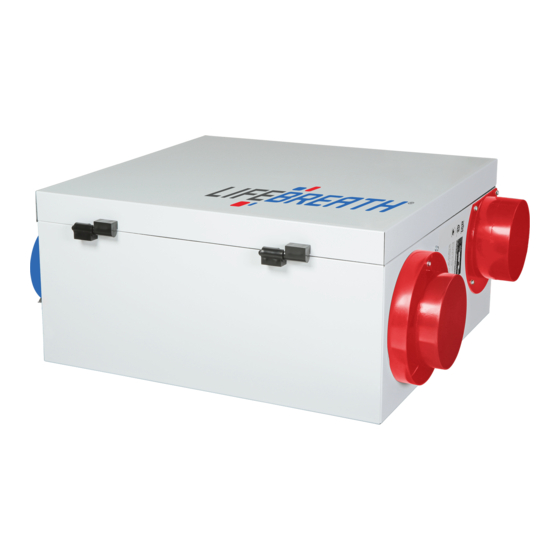 LIFEBREATH 200ERV OPERATION AND INSTALLATION MANUAL Pdf Download