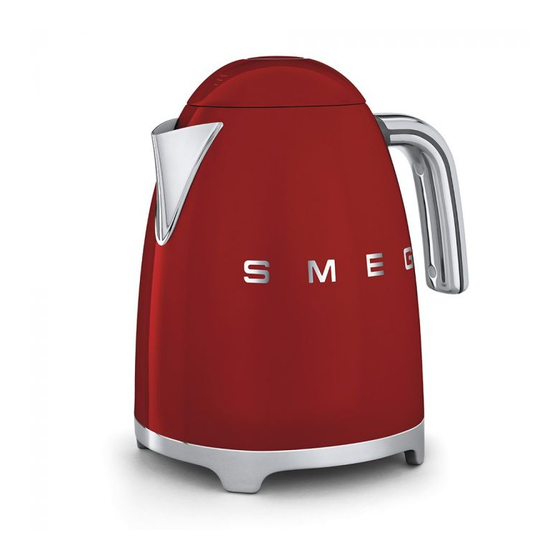 Smeg KLF01 Instruction Manual