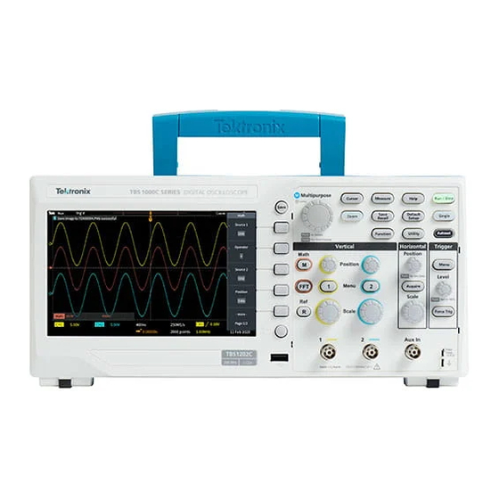 Tektronix TBS1000C Series Technical Reference