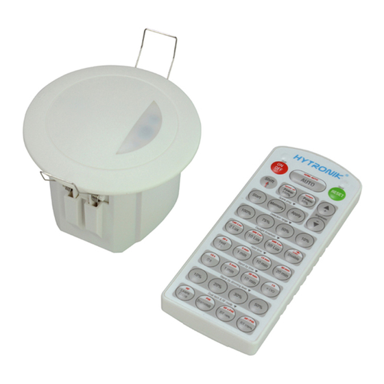 Hytronik HMW25 Installation And Instruction Manual